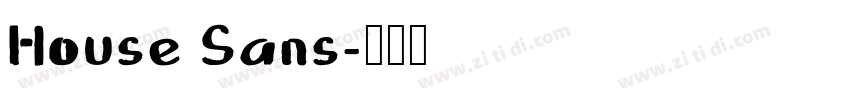 House Sans字体转换